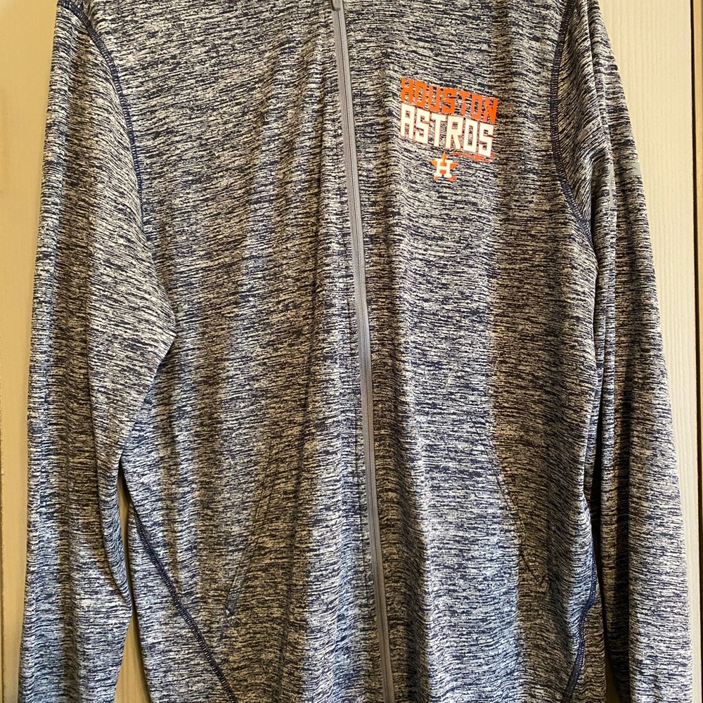 Under Armour Houston Astros Gray Full-Zip Jacket